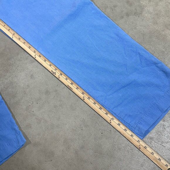 Polo GOLF Ralph Lauren Classic Corduroy Pants Men's 38 X 32 Pants Blue - Picture 7 of 13